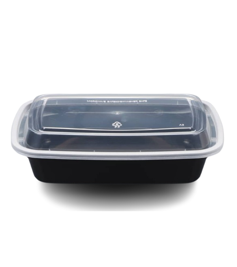 Leakproof Rectangular Plastic Food Storage Containers