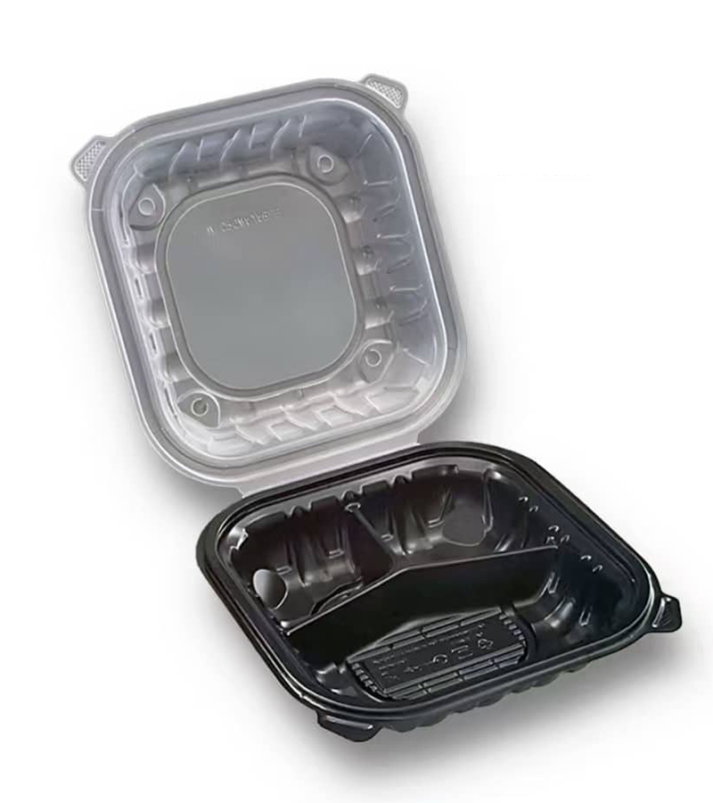 9x10 Free 3 Compartment Meal Prep Container