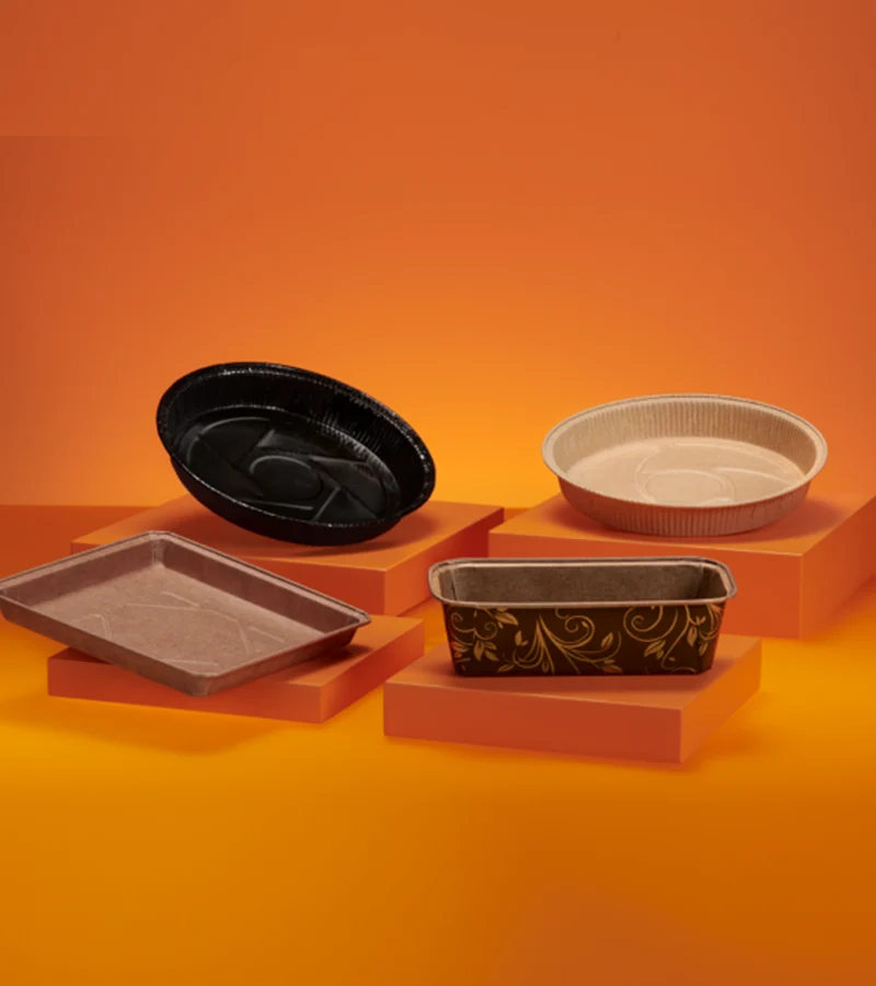 Paper Moulds Baking moulds with rolled edges